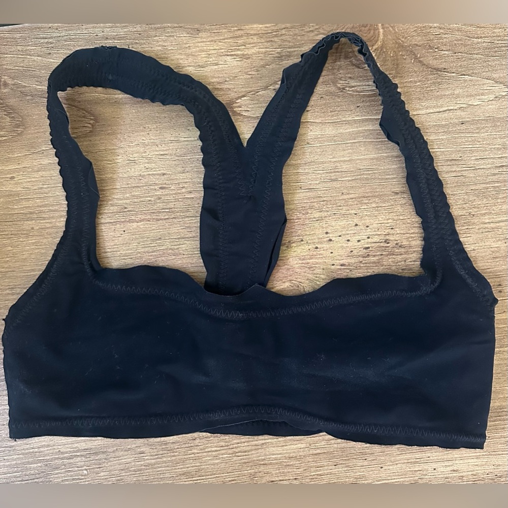 Boys + Arrows Wilma Bikini Top in Black